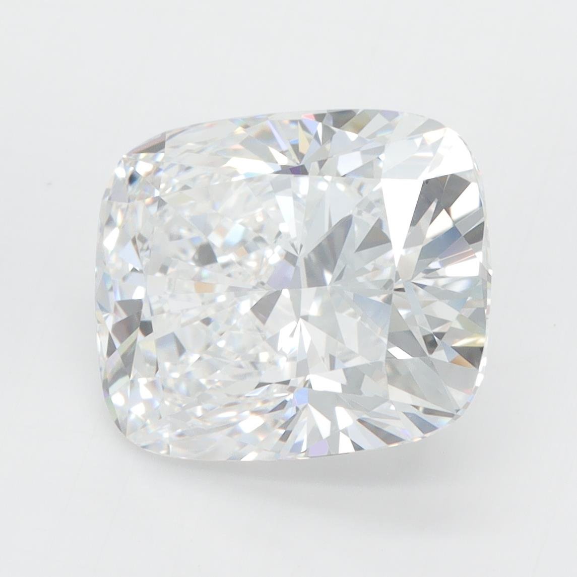5.32ct D VVS1 Rare Carat Ideal Cut Cushion Lab Grown Diamond