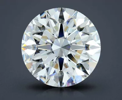 7.05ct F VS1 Rare Carat Ideal Cut Round Diamond