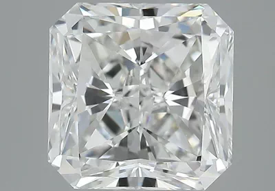 5.04ct G VS1 Rare Carat Ideal Cut Radiant Diamond
