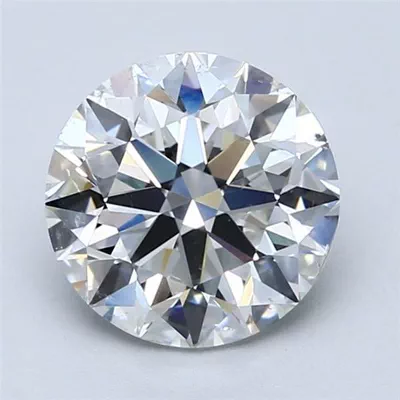 2.53ct F SI2 Rare Carat Ideal Cut Round Diamond