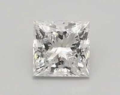 0.86ct D VVS1 Rare Carat Ideal Cut Princess Lab Grown Diamond