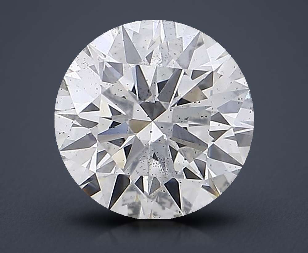 1.27ct G SI1 Rare Carat Ideal Cut Round Lab Grown Diamond