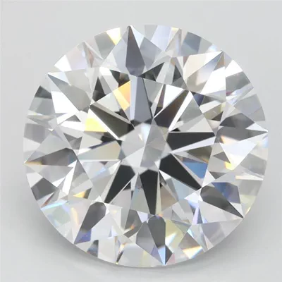 4.77ct D FL Rare Carat Ideal Cut Round Lab Grown Diamond