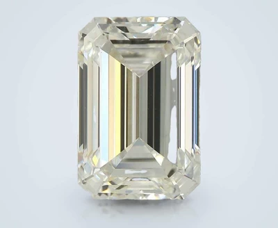 6.08ct F VS1 Rare Carat Ideal Cut Emerald Lab Grown Diamond