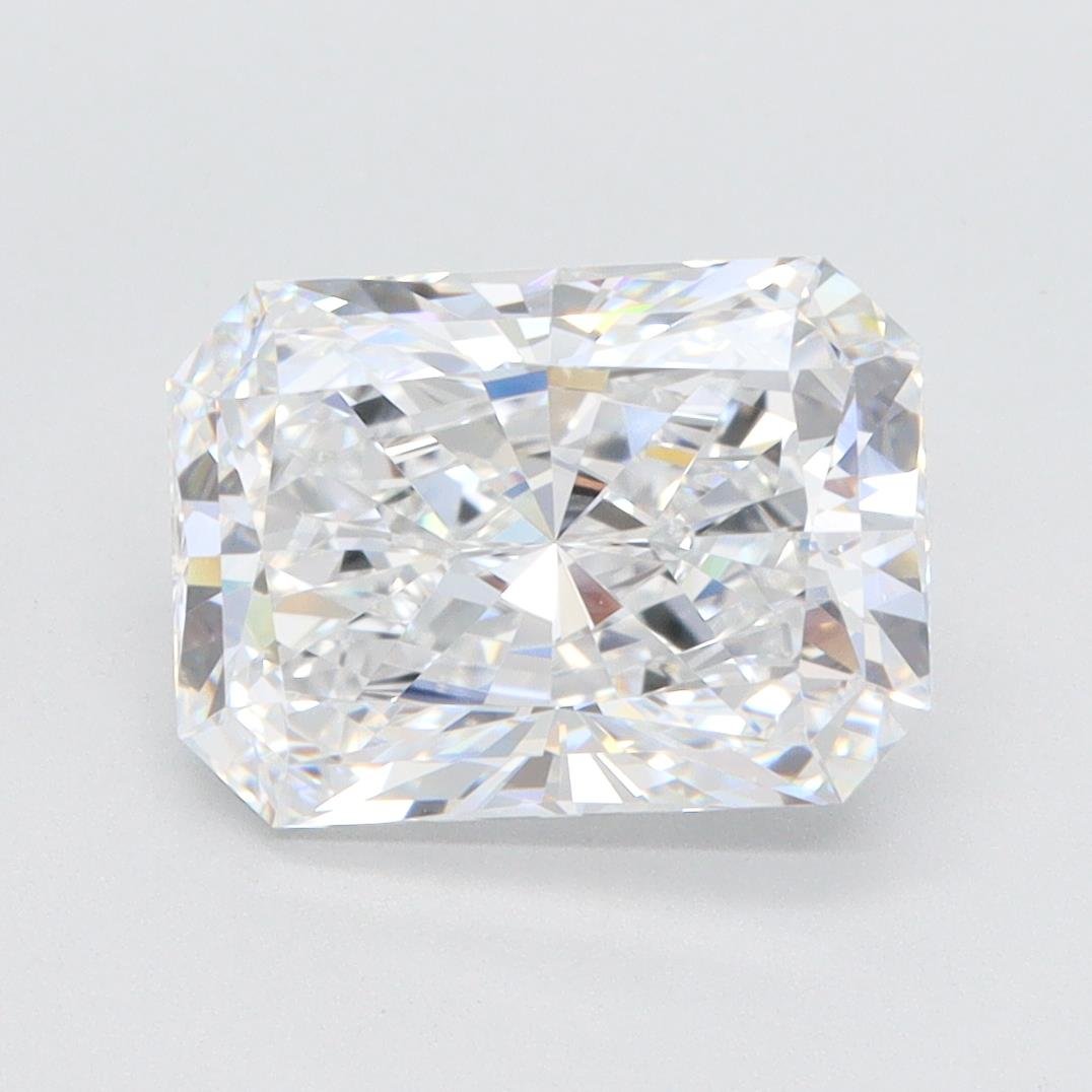 3.08ct E VVS1 Rare Carat Ideal Cut Radiant Lab Grown Diamond