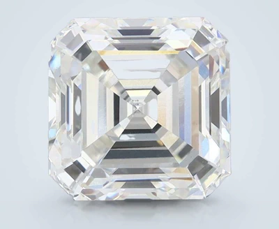 5.03ct F VVS2 Rare Carat Ideal Cut Asscher Lab Grown Diamond