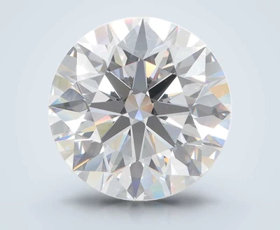 6.06ct D FL Rare Carat Ideal Cut Round Lab Grown Diamond