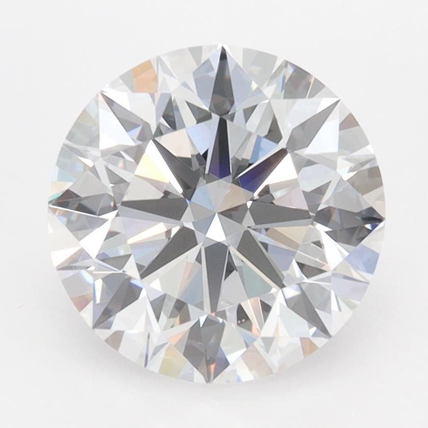 2.91ct D VVS1 Rare Carat Ideal Cut Round Lab Grown Diamond