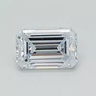 0.77ct F VS1 Rare Carat Ideal Cut Emerald Lab Grown Diamond