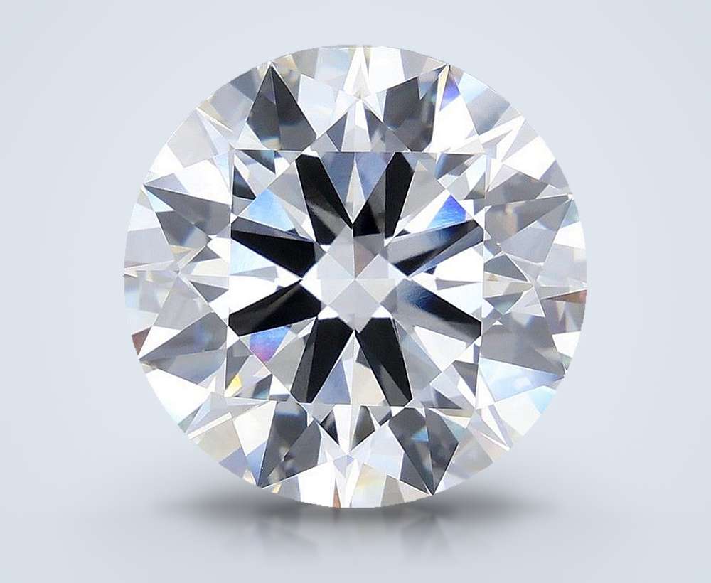 11.05ct F VVS2 Rare Carat Ideal Cut Round Lab Grown Diamond