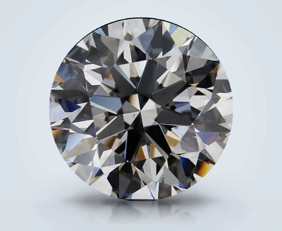 5.49ct D VS2 Rare Carat Ideal Cut Round Diamond