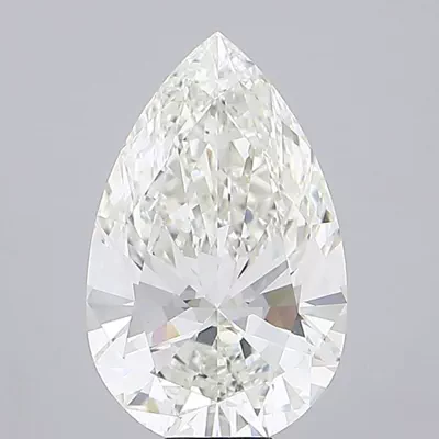 15.08ct H VVS2 Rare Carat Ideal Cut Pear Lab Grown Diamond