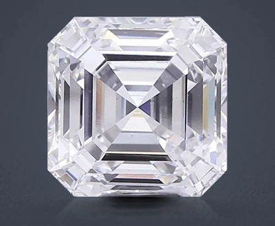 11.00ct E VS2 Rare Carat Ideal Cut Asscher Lab Grown Diamond