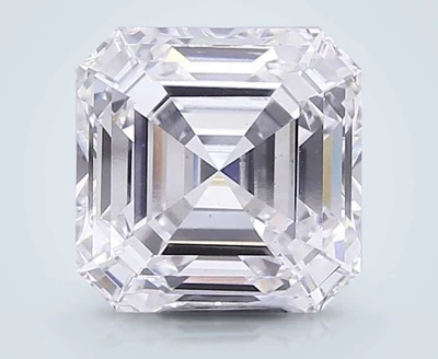 11.00ct E VS2 Rare Carat Ideal Cut Asscher Lab Grown Diamond