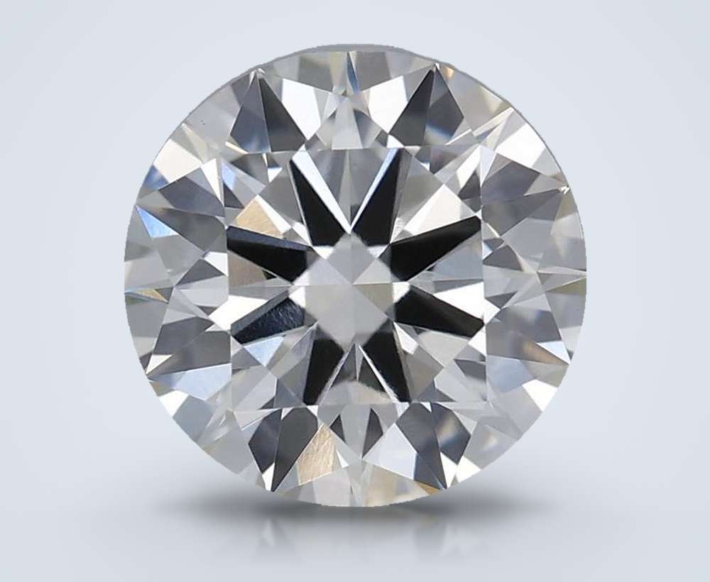 2.22ct I VVS2 Rare Carat Ideal Cut Round Lab Grown Diamond