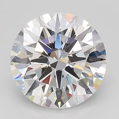 1.91ct D VVS2 Rare Carat Ideal Cut Round Lab Grown Diamond