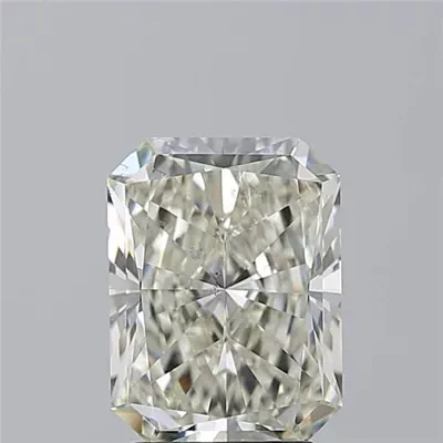 3.01ct K SI1 Very Good Cut Radiant Diamond