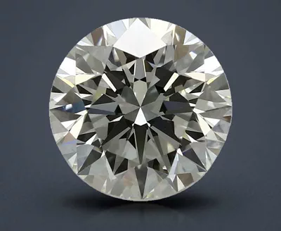 2.79ct K VVS2 Rare Carat Ideal Cut Round Diamond