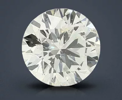 4.01ct I SI2 Rare Carat Ideal Cut Round Diamond