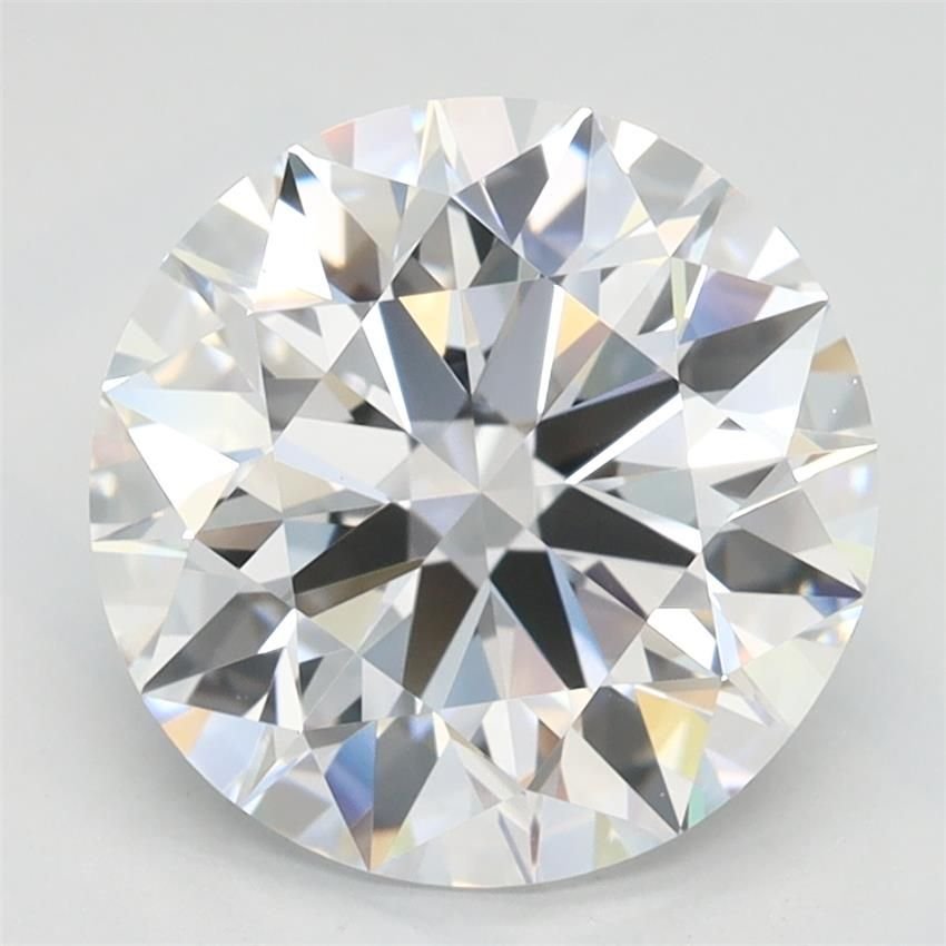 2.80ct D VVS1 Rare Carat Ideal Cut Round Lab Grown Diamond