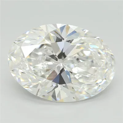 4.80ct E VVS2 Rare Carat Ideal Cut Oval Lab Grown Diamond
