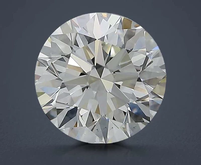 3.01ct K VS2 Excellent Cut Round Diamond