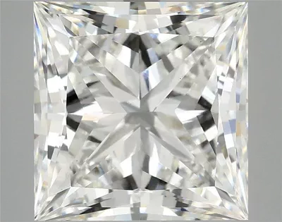 7.04ct G VS1 Rare Carat Ideal Cut Princess Lab Grown Diamond