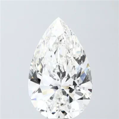 12.03ct G VVS2 Rare Carat Ideal Cut Pear Lab Grown Diamond