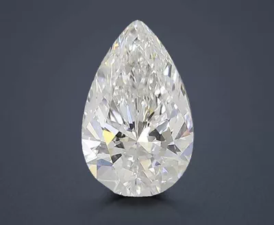 1.51ct D VS1 Rare Carat Ideal Cut Pear Lab Grown Diamond