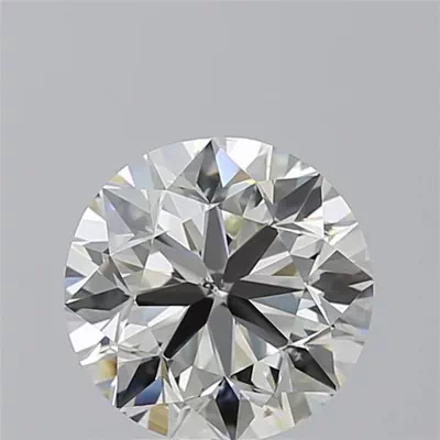3.04ct K SI2 Very Good Cut Round Diamond