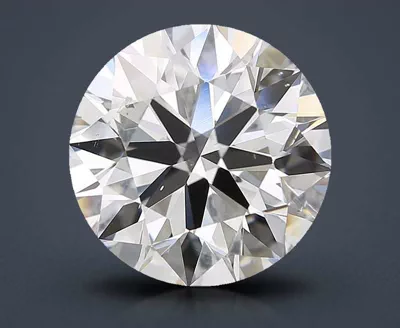 3.02ct E SI1 Rare Carat Ideal Cut Round Diamond