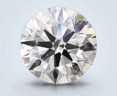 3.02ct E SI1 Rare Carat Ideal Cut Round Diamond