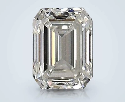 0.50ct H VS1 Rare Carat Ideal Cut Emerald Diamond