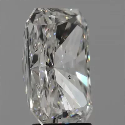 5.02ct I SI1 Rare Carat Ideal Cut Radiant Diamond