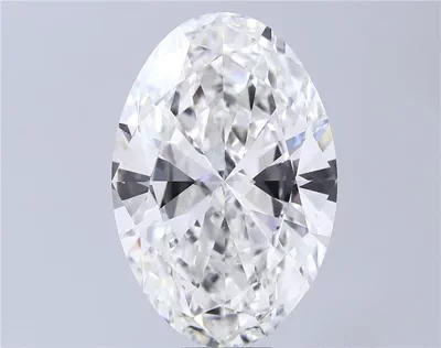 15.06ct F VS1 Rare Carat Ideal Cut Oval Lab Grown Diamond