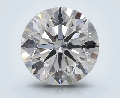 4.01ct I SI1 Rare Carat Ideal Cut Round Diamond