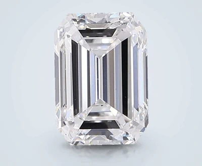 2.03ct G VVS2 Very Good Cut Emerald Lab Grown Diamond