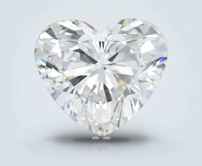 18.86ct G VS1 Rare Carat Ideal Cut Heart Lab Grown Diamond