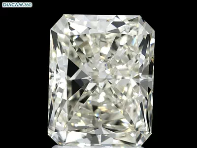 3.00ct K VS2 Very Good Cut Radiant Diamond
