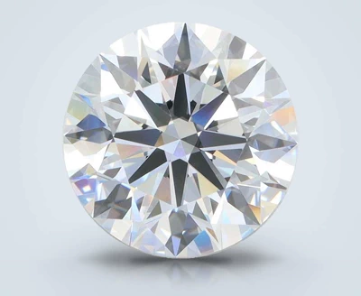 5.01ct F VVS2 Rare Carat Ideal Cut Round Lab Grown Diamond