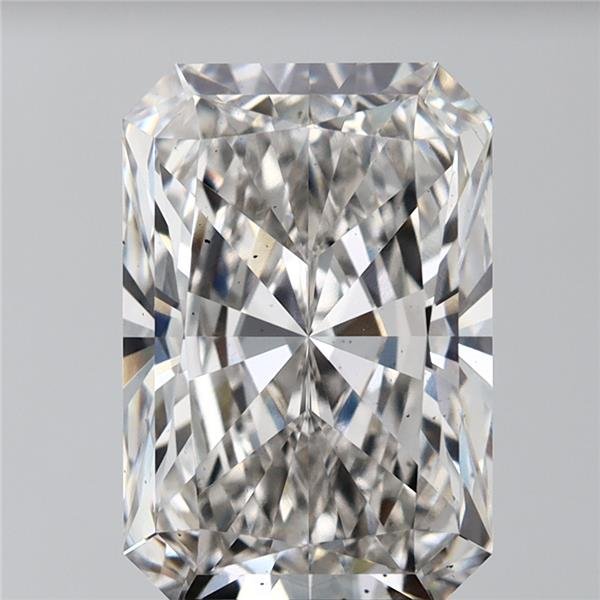 5.08ct H VS2 Rare Carat Ideal Cut Radiant Lab Grown Diamond