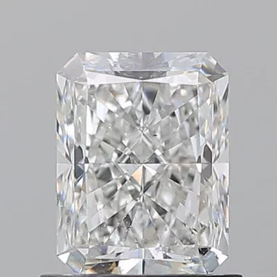 1.07ct G SI2 Rare Carat Ideal Cut Radiant Diamond