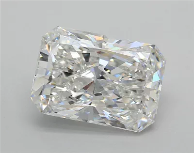 5.01ct E VVS2 Rare Carat Ideal Cut Radiant Lab Grown Diamond
