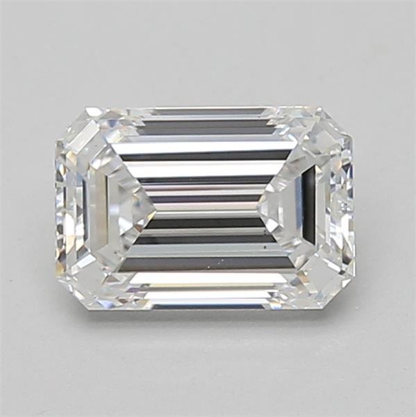 1.41ct D VS1 Rare Carat Ideal Cut Emerald Lab Grown Diamond
