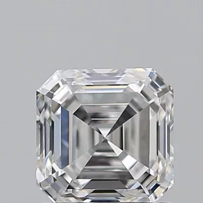 1.00ct E VS1 Rare Carat Ideal Cut Asscher Diamond