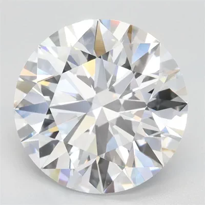 3.01ct D IF Rare Carat Ideal Cut Round Lab Grown Diamond