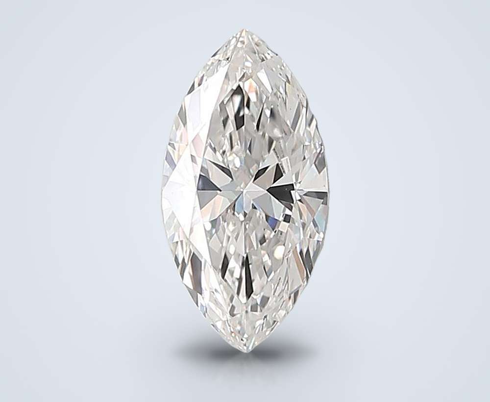 3.01ct E VS1 Rare Carat Ideal Cut Marquise Lab Grown Diamond