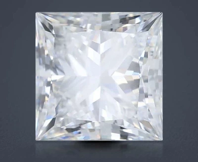 2.03ct E VVS2 Rare Carat Ideal Cut Princess Lab Grown Diamond