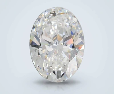 3.03ct E VS1 Rare Carat Ideal Cut Oval Lab Grown Diamond