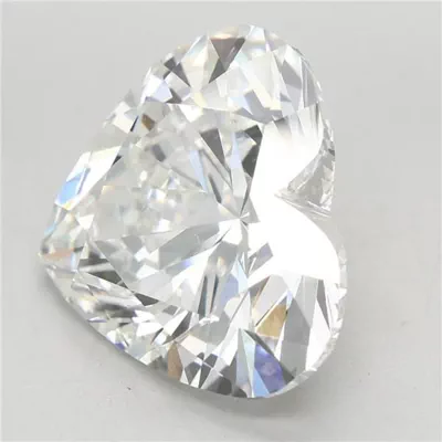 7.00ct E VVS2 Rare Carat Ideal Cut Heart Lab Grown Diamond